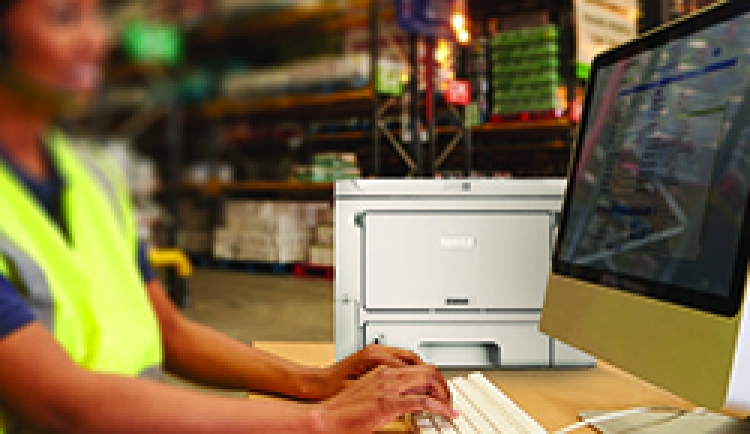 OKI C650 –  magazyn i logistyka